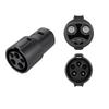 New Electric Car Charging Connector SAE J1772 Type 1 to For Tesla Convertor EVSE EV Charger Adapter For Tesla Model X/Y/3/S