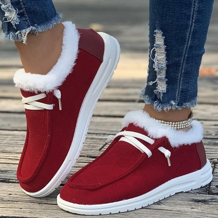

Winter cotton shoes piled thickened warm single shoes daily casual cotton shoes 43