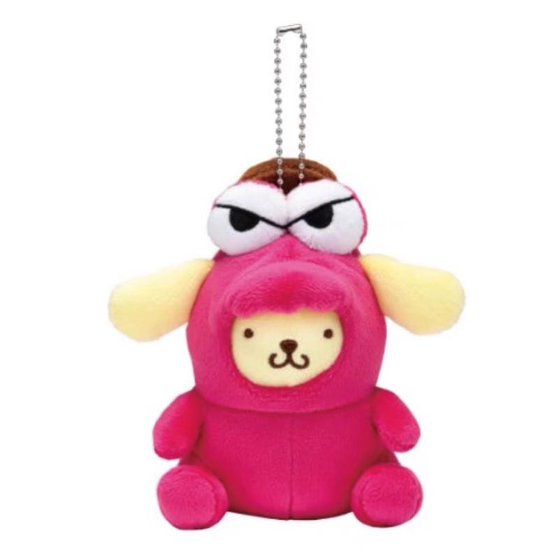 Chan Crayon Shin With Sanrio Crocodile Mountain Mr Pendant Plush