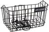 FORCE Bicycle Front Basket with Installation and 33cm Wide X 21cm Deep X 20cm 80451 One-Touch Carrier, Black, High,