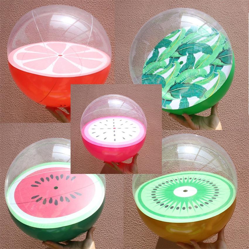 Balení 3 nafukovacích míčů do vody, 3D plážového míče, třpytivého míče do bazénu, nafukovacího míče na plavání na léto, k bazénu, na párty, na pláž, dárek k narozeninám