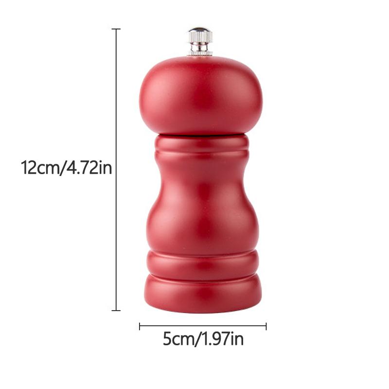 Wooden Salt Shaker & Pepper Mill Pepper Grinder Salt Shaker Pot High Gloss