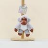Cuddly Cute And Monkey Plush Doll Perfect For Keychains And Bag Charms In Light Brown