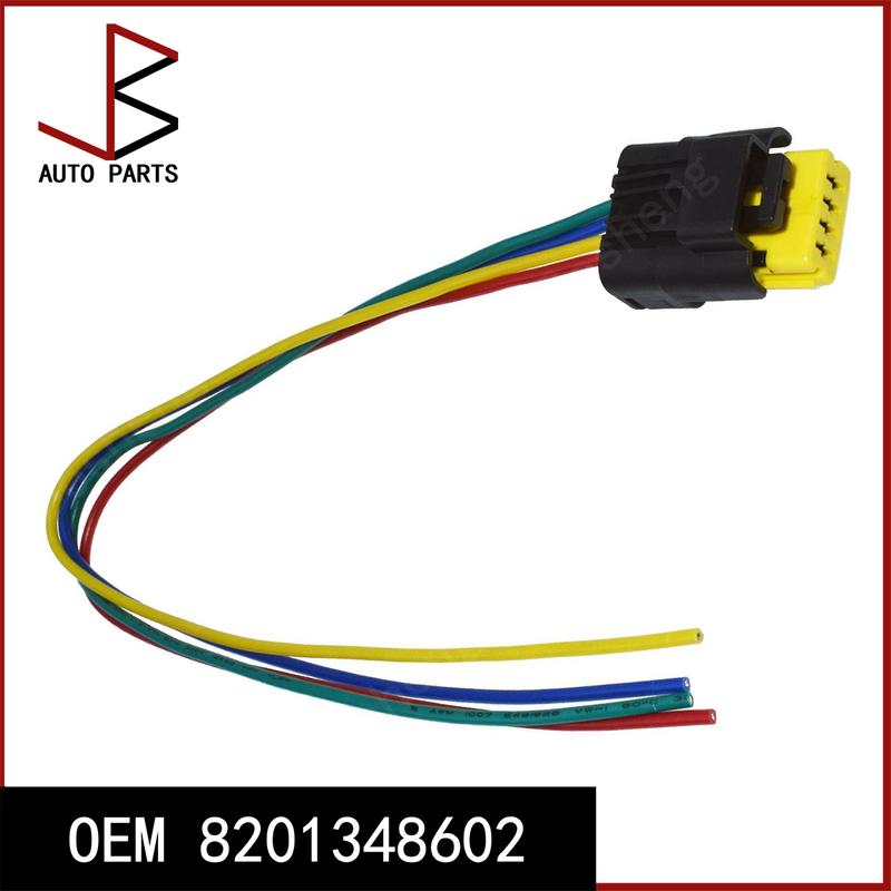 OEM 8201348602 Fuel Pump Cable Wire Harness Plug Indicator for CITROËN BERLINGO 1996- RENAULT CLIO 2012- Nissan QASHQAI 2006-