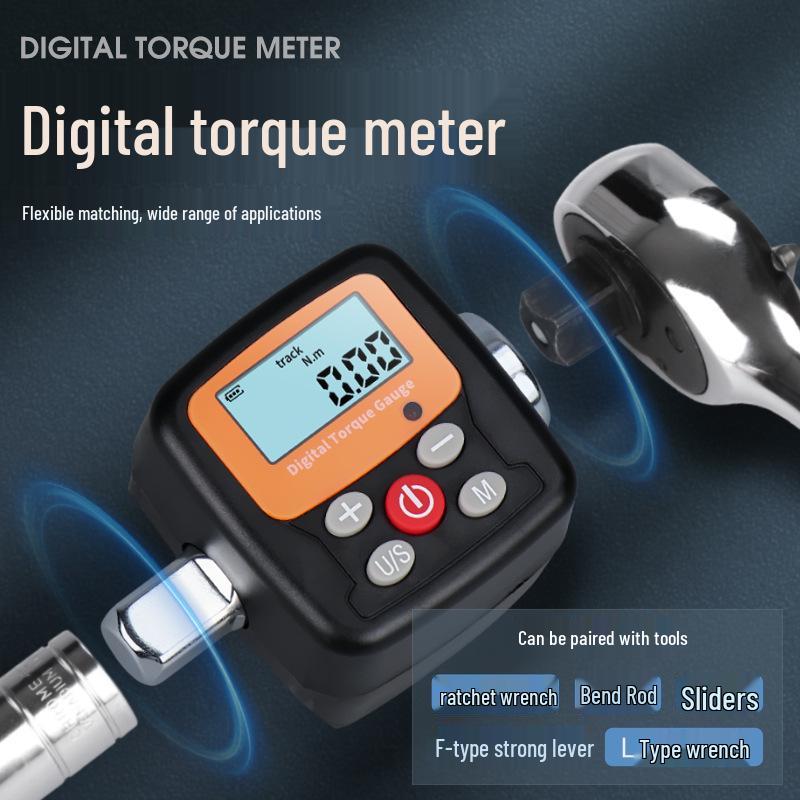 HEMUELE Silicone Button Digital Torque Wrench with Display 30 N.m