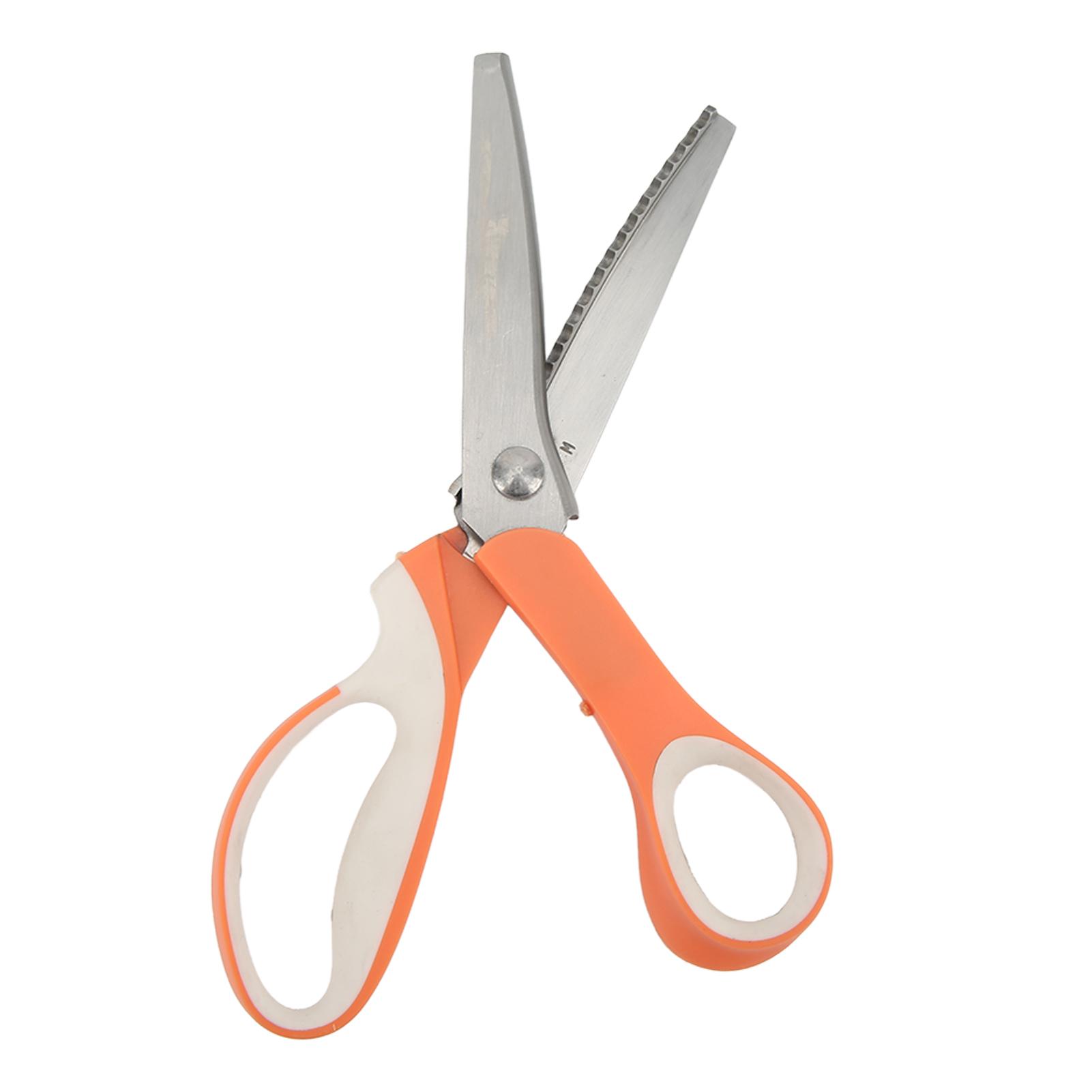 

Профессиональные ножницы для зигзага DIY из нержавеющей стали с зубцами для шитья тканей