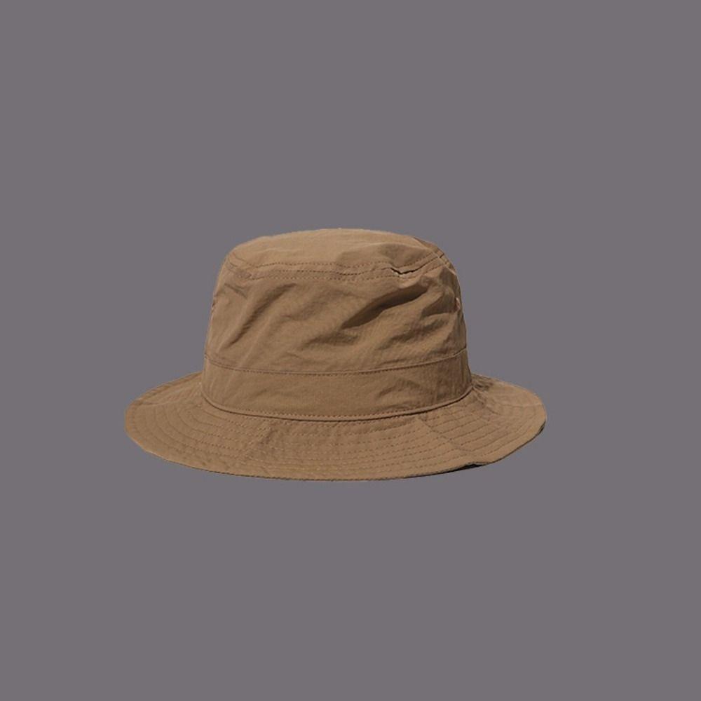 Breathable Camping Hiking Cap Sun Protection Outdoor Sun Hat Men's Fisherman Hat  Four Seasons