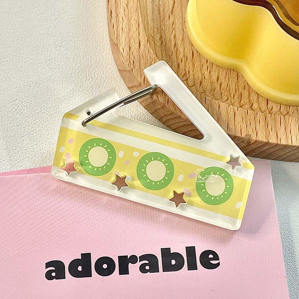 Acrylic Carabiner Pendant: Kawaii Ita Bag Keychain Decoration Standard