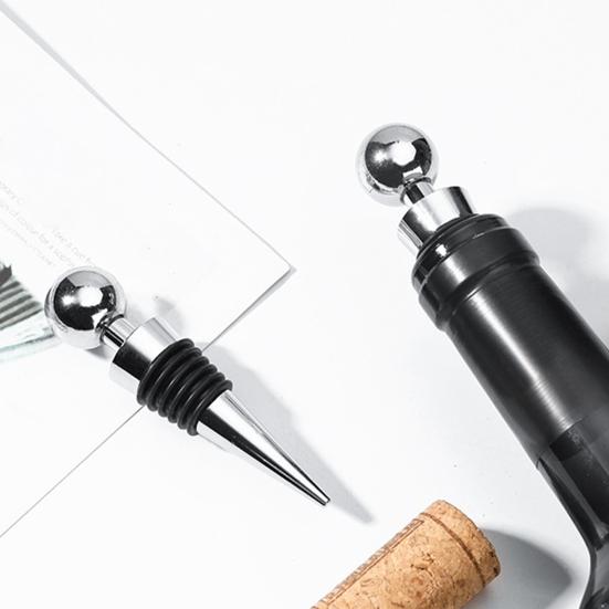 3ks kónická zátka na víno Netěsnost, opakovaně použitelné červené víno Pivo Těsnění lahví šampaňského Saver Potravinářské slitiny Plastový korek Kuchyňské potřeby