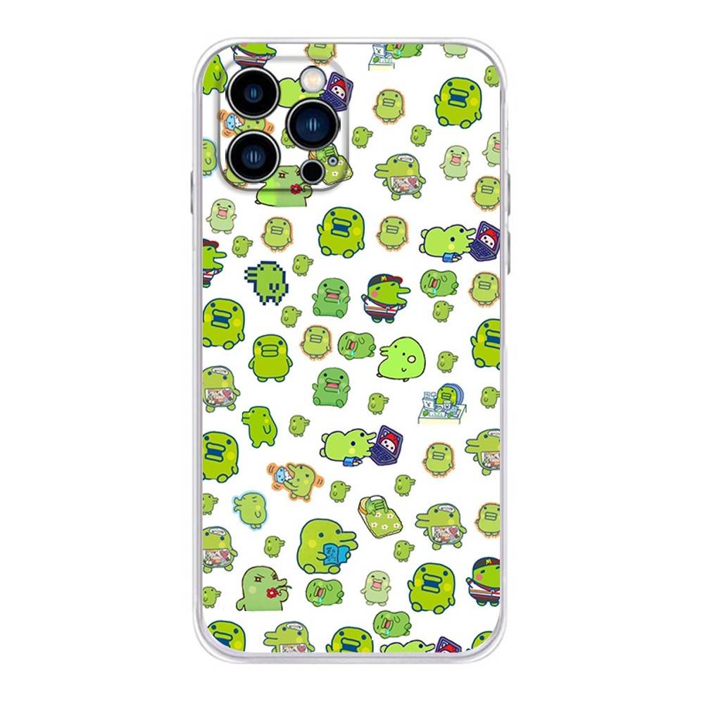Game T-Tamagotchi K-Kuchipatchi Phone Case For iPhone 17 16,15,14,13,12,11 Plus,Pro,Max,XR,Plus,E,Mini Transparent Soft Cover