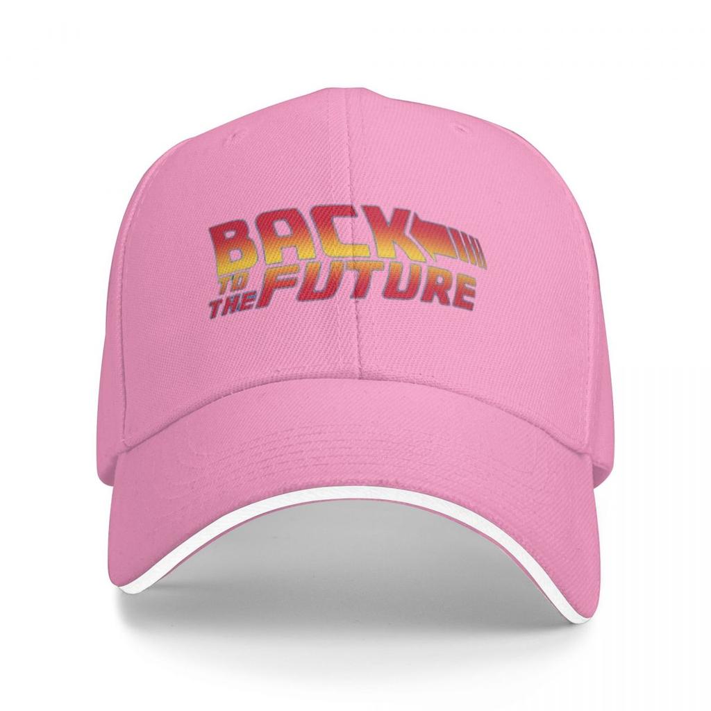 Back To The Future Movie Logo Baseball Caps Snapback Baseball Hats Breathable Casual Casquette Outdoor Unisex