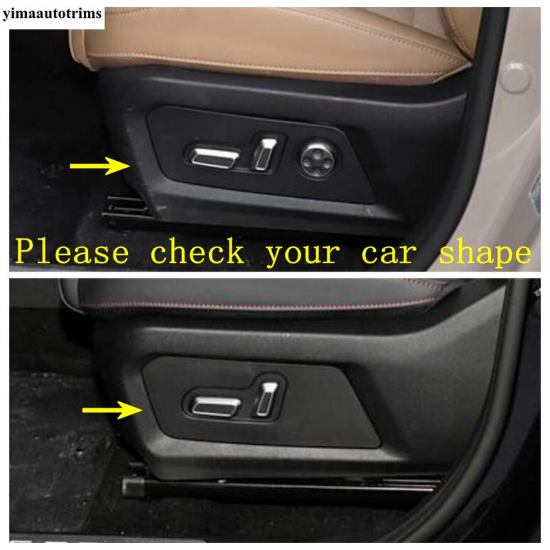 Front Seat Adjustment Button Frame Cover Trim Decorative Interior Stickers Accessories For Chery Jetour Traveller T2 2024