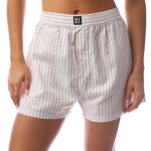 Hugo Womens/Ladies Maia Pinstripe Pyjama Shorts