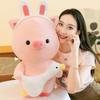 Adorable Large Plush Pig Toy With Headband Perfect Gift For Kids And Collectors