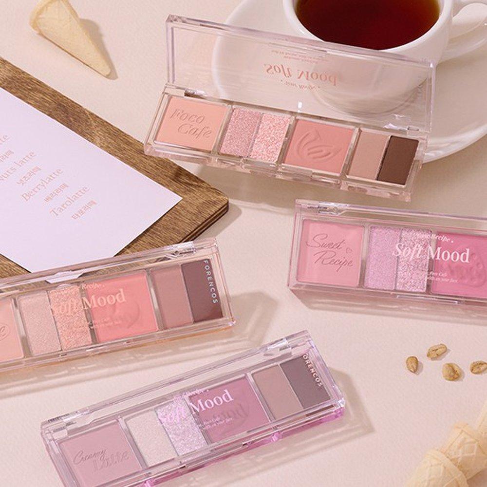 Forencos Soft Mood Eye Palette 4colors