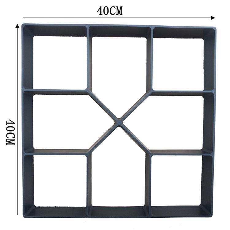 Reusable DIY Garden Stepping Stone Mold for Landscaping
