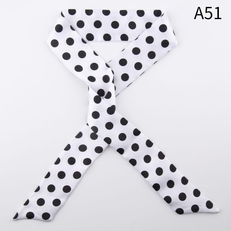 Silk Scarves Versatile Tied Bags, Long Strips, Small Silk Scarves, Bows, Headbands, Streamers, Gift Boxes, Gift Straps.