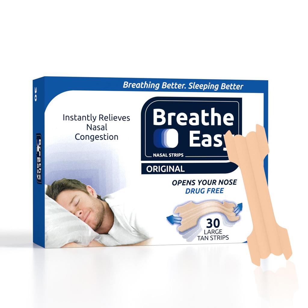 Breathe Easy Anti-Snark Näsplåster för Förbättrad Näsandning