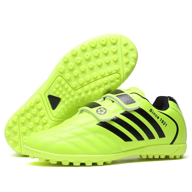 Unisex Velcro Low-Top Breathable Anti-Slip Football Training Shoes