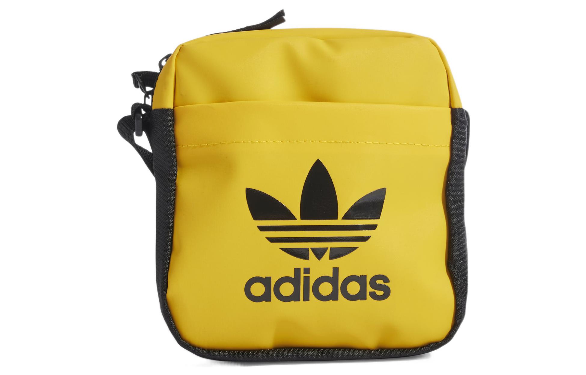 Adidas Originals Polyester Crossbody Bags Unisex Yellow HD7189
