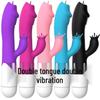MUHA Vibrator mit zwei Köpfen - Variable Frequenz, Stiller G-Punkt & Masturbator-Simulation.