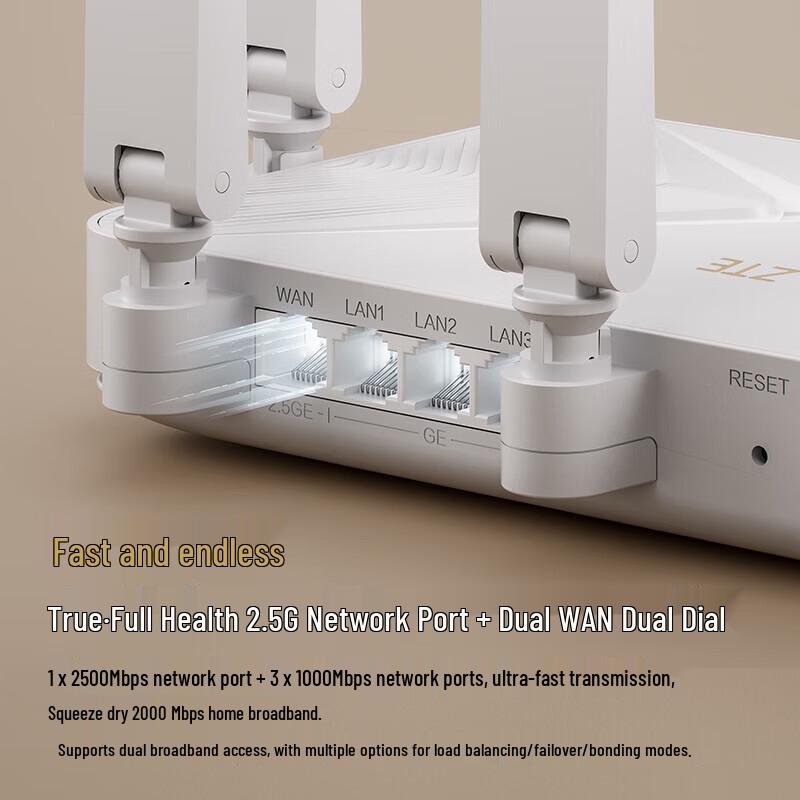 ZTE BE3600Pro WiFi 7 Home Router (CN Version)