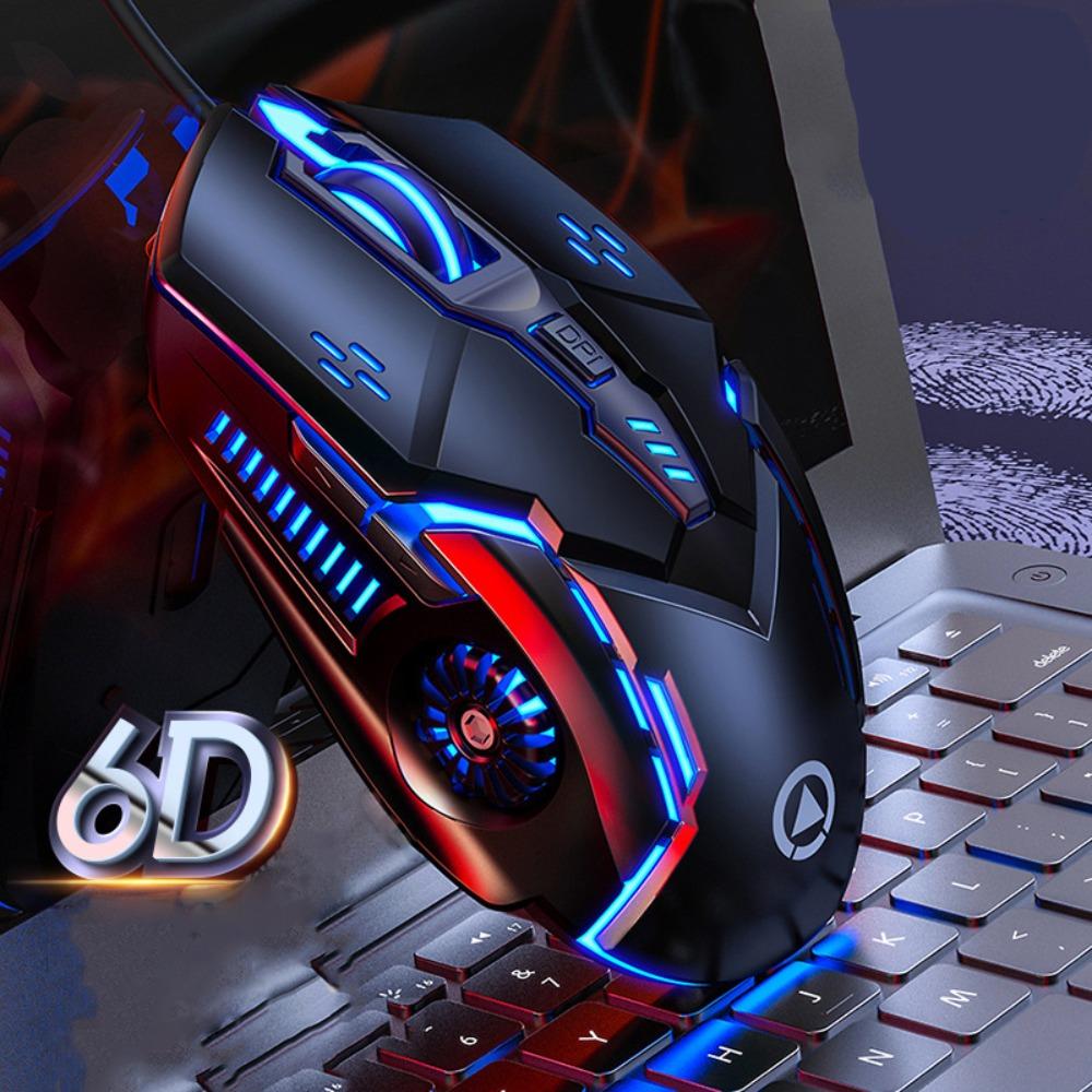 Illuminated Wired Mouse Ergonomics Computer Mice Business USB Mouse  PC Laptop