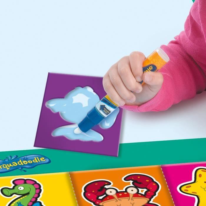 Tapis aquadoodle - tomy - mon tapis pochoir - jouet éducatif pour enfant de 3 ans et plus