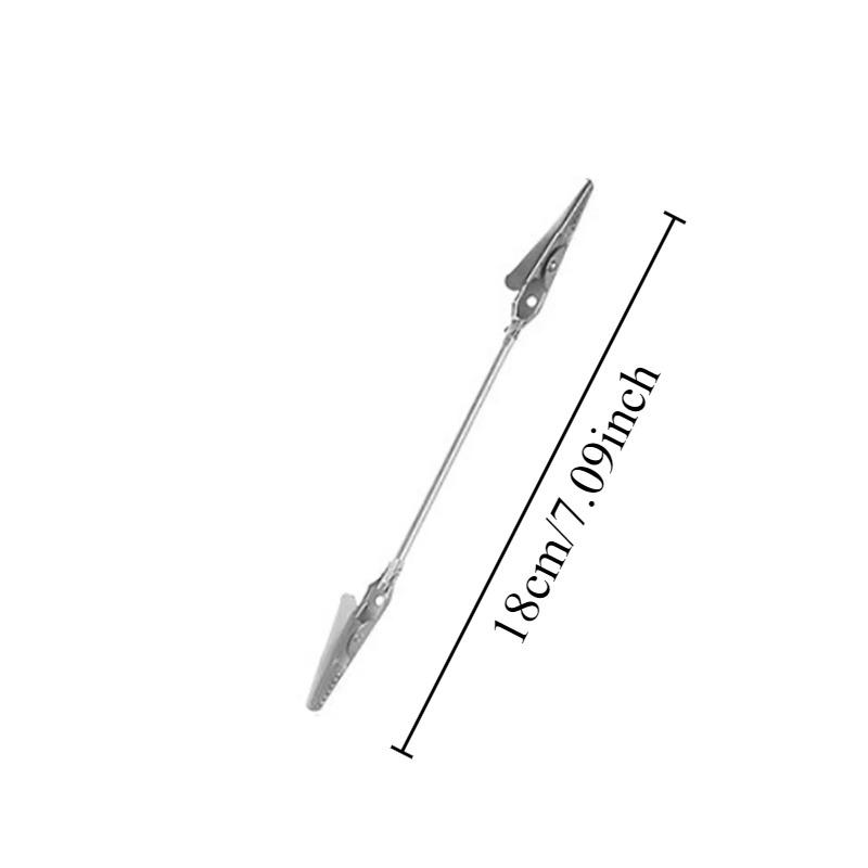 

1/2/5pcs Mosquito Coil Holder Double Headed Metal Clip Mosquito Coil Clip Bendable Advertising Label Clip Aromatic Metal