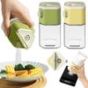 Small Spice Salt Glass Sugar Small Condiment Measuring Condiment Salt Stylish Condiment Potato Sugar Restaurant Kitchen Supplies Airtight, Bottle,