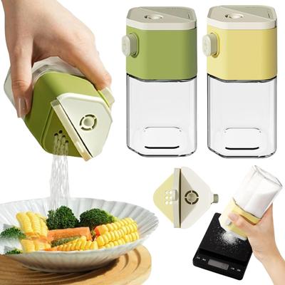 Small Spice Salt Glass Sugar Small Condiment Measuring Condiment Salt Stylish Condiment Potato Sugar Restaurant Kitchen Supplies Airtight, Bottle,