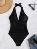 New swimsuit women's fashion bikini European and American onesie sexy one-piece beach swimsuit swimsuit