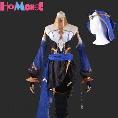 Layla Cosplay Costume Hat Dress Sumeru Cryo Headwear Plus Size Layla Genshin Cosplay For Women