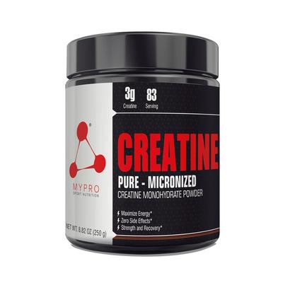 Kreatin (250 g), Kreatin rein mikronisiert, Mypro Sport Nutrition