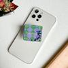 Mobile Phone Airbag Bracket, Small Fresh Quicksand Beads, Back Sticker, Retractable Desktop, Lazy Ring Buckle, Women'S Model.