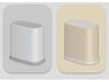 Push-Open Lid Trash Can for Bathroom or Living Room