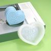 Valentinstag Herzform Silikon-Kerzenformen zur Kerzen- und Seifenherstellung Herzform Silikonformen für Schokoladenbacken