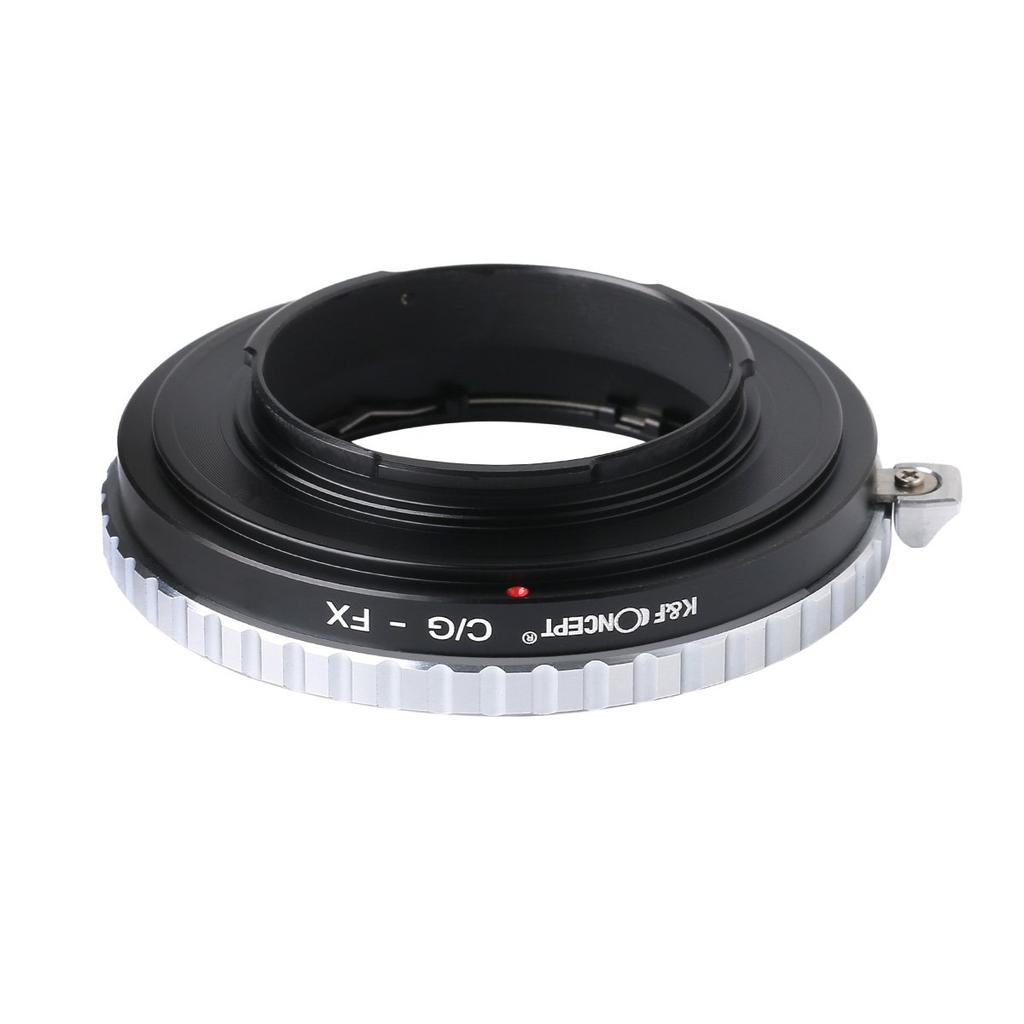Concept Lens Mount Adapter G Mount Lens to Fujifilm X Mount with Focus Ring K&F KF-CGX (Contax Conversion)