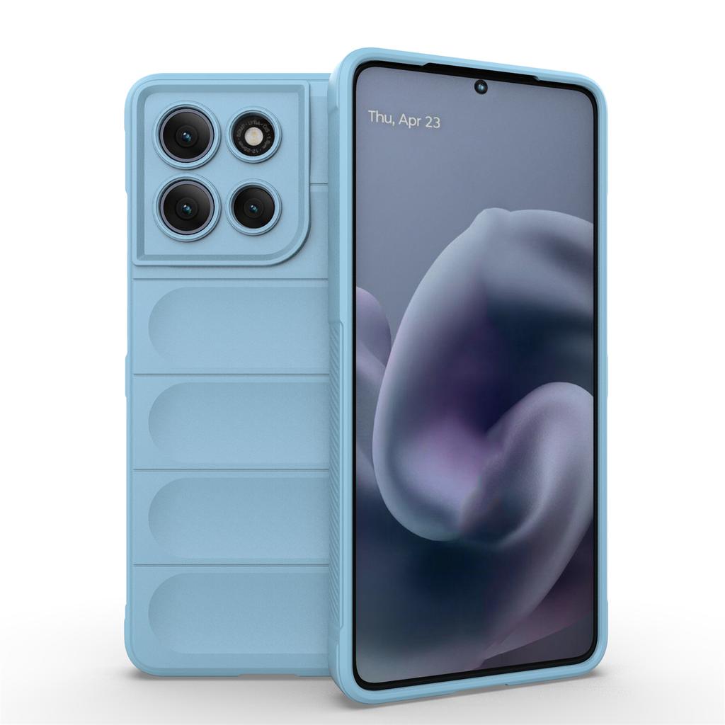 Für Motorola Moto G86 Power 5G Hülle Sturzsichere Weiche TPU Robuste Handy-Rückabdeckung