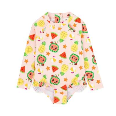Fato de banho Cocomelon Meninas Babado One Piece