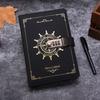 For Boy Girl Best Gift A5 Black Retro Diary Note Book Password Lock Codebook 1x
