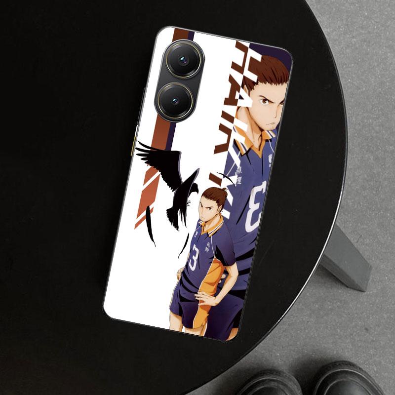 Anime Haikyuu School Volleyball Phone Case Cover for Xiaomi Poco X6 X5 X7 Pro F7 Ultra Redmi 15C 15 13C 13 12C 12 10C 10 10A 9C