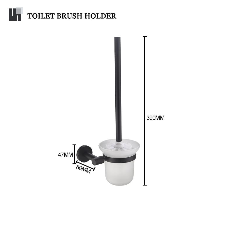 Matte Black Bathroom Accessories Knurled  Towel Bar Bath Robe Hook  Bathroom Hardware Set Shelf for Towels Paper Tissue Hol