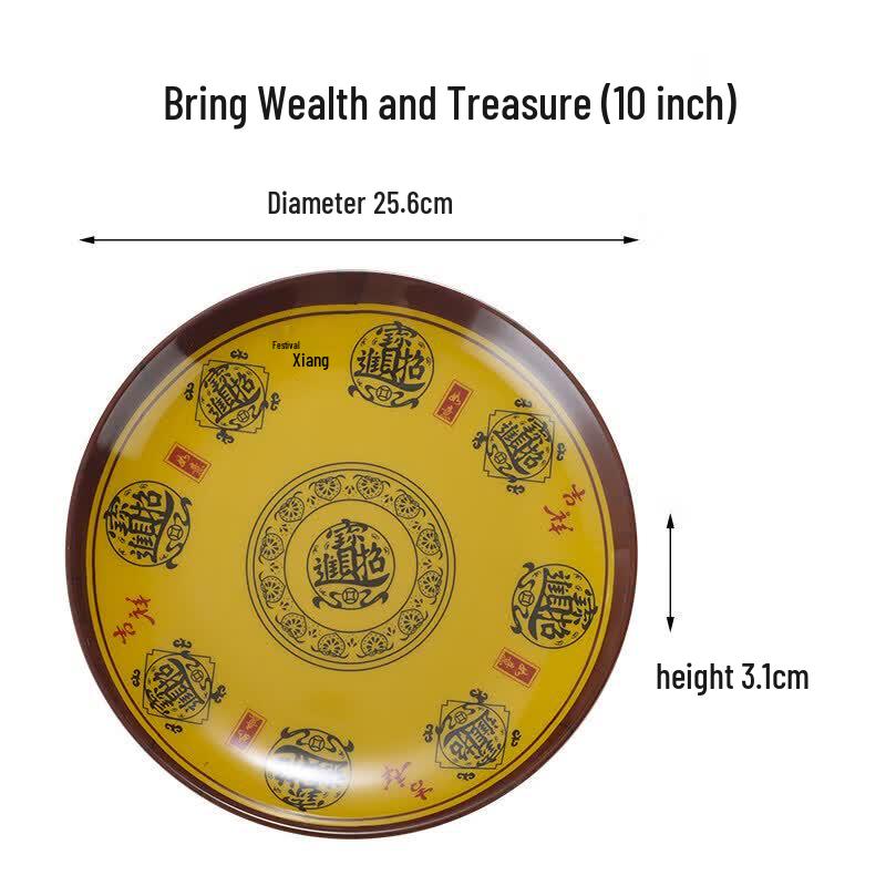 Thickened Melamine Dinner Plates