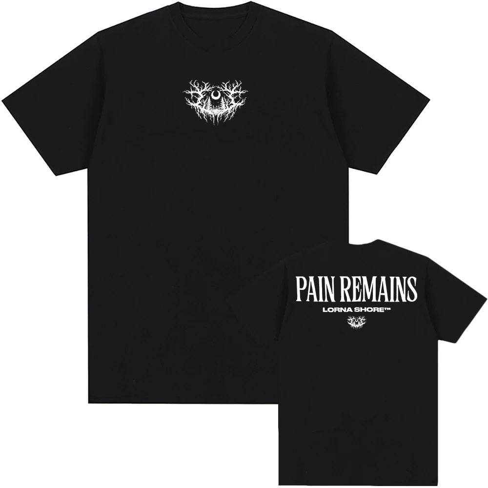 

Футболка Rock Band Lorna Shore с коротким рукавом, хлопковая футболка с круглым вырезом для мужчин/женщин, летняя мягкая футболка, унисекс, уличная одежда, мужской гранж-топ XXL