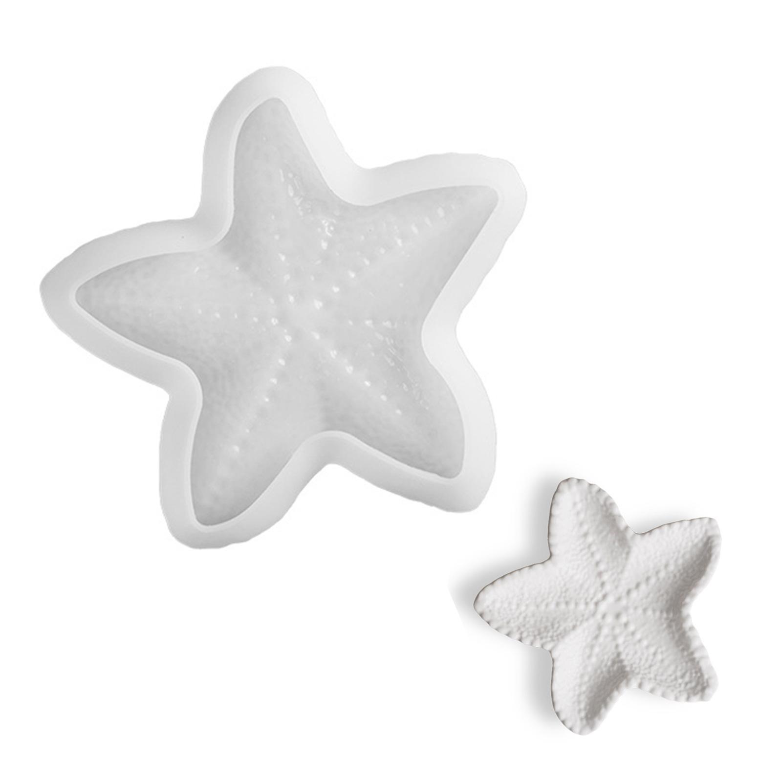 

Практичный художественный поднос в виде морской звезды, портативный аксессуар для эпоксидной смолы, ювелирная тарелка и подсвечник, украшение для дома