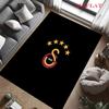 Tappeto Galatasaray Stand Tall per Soggiorno Camera da Letto Casa Decorazione Divano, Tappetino Antiscivolo per Giochi Bambini