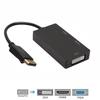 Bolt Mini Thunder Dp To Vga Hdmi Dvi 3in1 Adapter Converter Cable Display Port