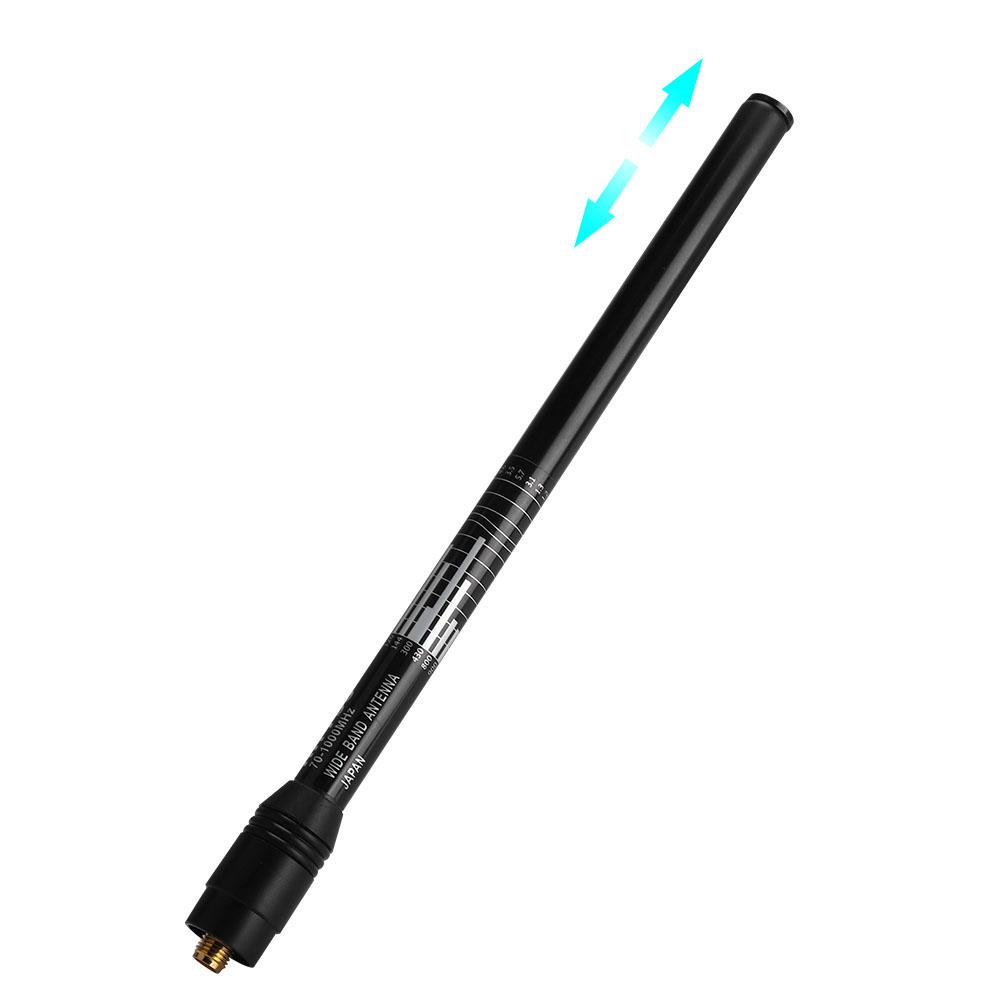RH-795 2.15dBi 70-1000MHz Max.10W SMA J HTScanner Telescopic Antenna