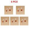1/3/5PCS Glass Straw Stainless Steel Straw Silicone In Summer High Temperature Resistance Silicone Cup Lid Cover Dust Plug